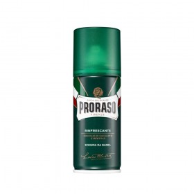 Spuma de barbierit Proraso cu eucalipt si mentol 100 ml - travel
